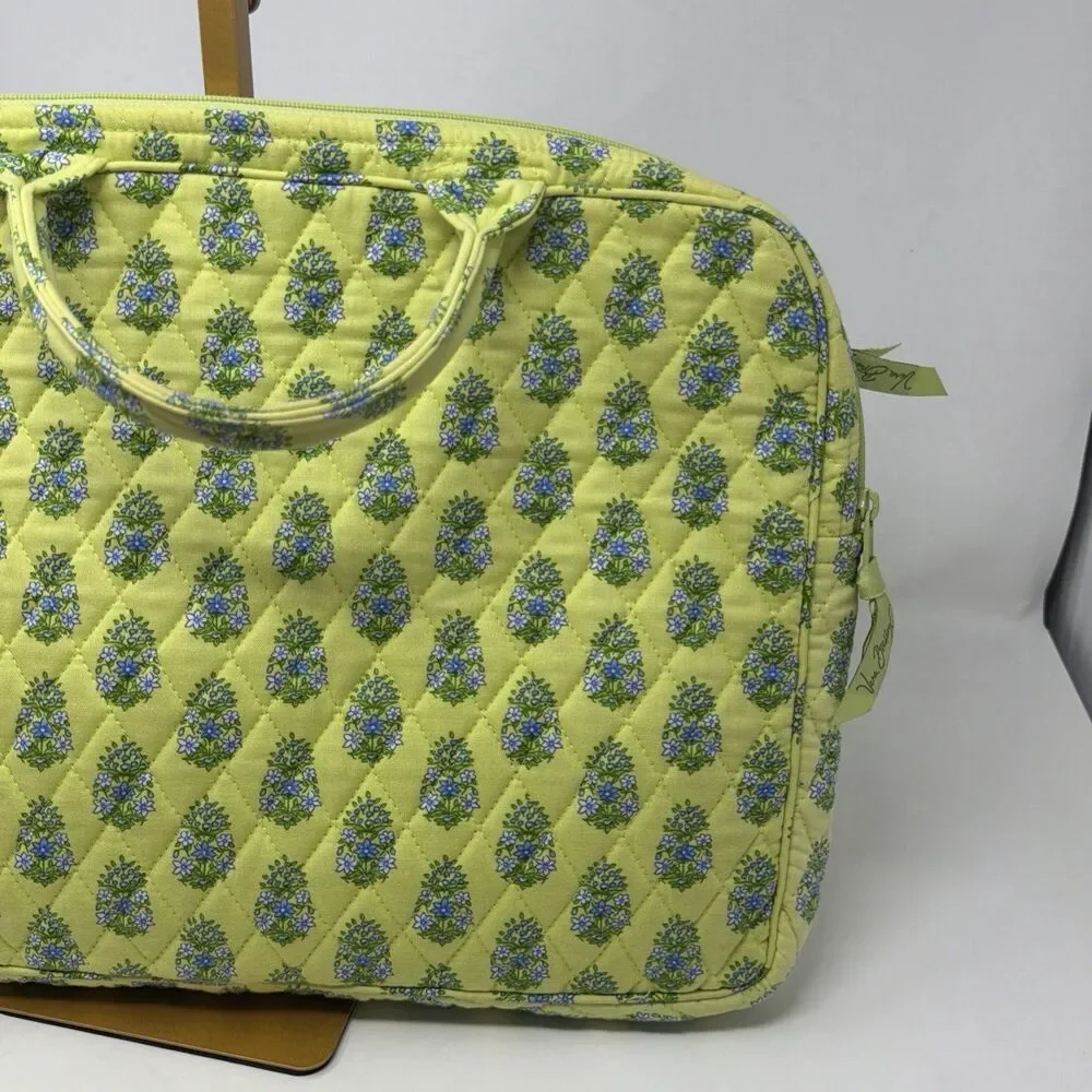 Vera Bradley Citrus Laptop Case Bag Elephant Floral Retired Spring 2006